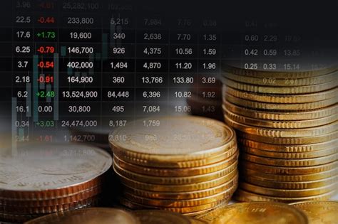 Tecnologia digital do gráfico de tendência de economia de negócios de