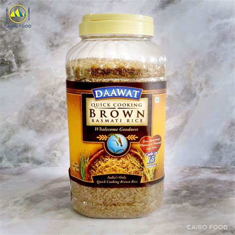 Jual Beras Basmati Daawat Brown Quick Cooking Cairo Food