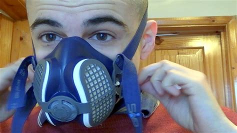 How To Correctly Wear Half Face Respirators Masks Youtube