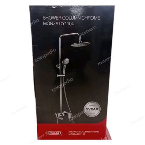 Promo Ceramax Monza Dy Shower Column Chrome Kota Tangerang