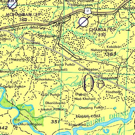 Dibrugarh, India map by Avenza Systems Inc. | Avenza Maps