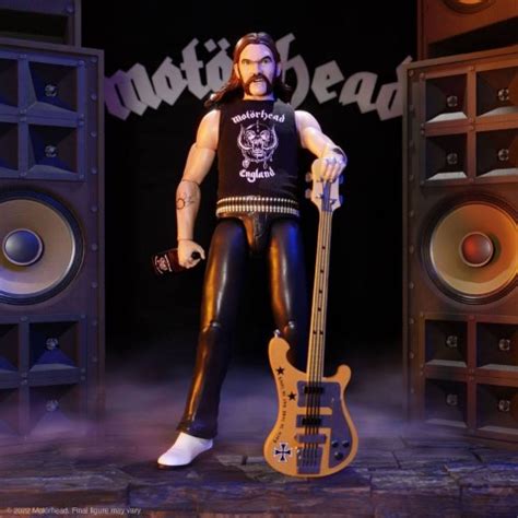 Motörhead Ultimates Action Figure Lemmy Kilmister RockArt Shop