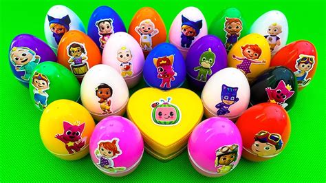 Pinkfong Slime The Rise Of Looking Pinkfong Cocomelon In Rainbow Eggs