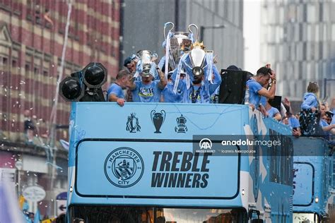 Manchester City UEFA Champions League Winners Parade in Manchester ...