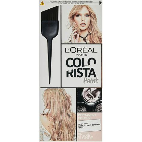 L Or Al Loreal Colorista Paint Permanent Hair Dye Rose Blonde