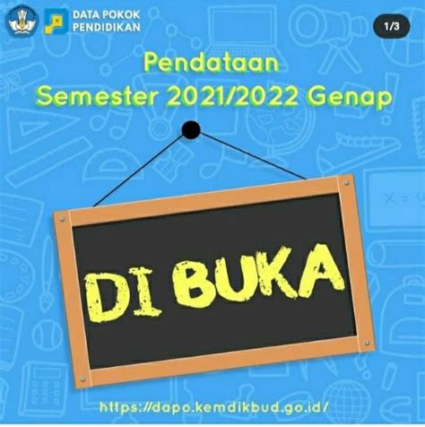 Cara Update Dapodik Untuk Semester Genap Tahun Pelajaran 2021 2022