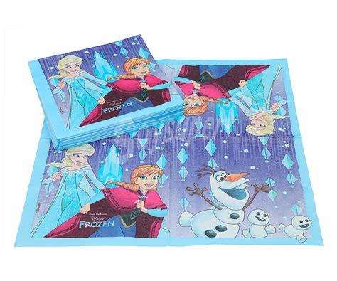 Disney Frozen Pack De Servilletas De Papel Con Dise O Frozen