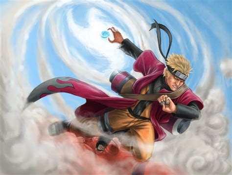 Artstation Naruto Sage Mode Fan Art