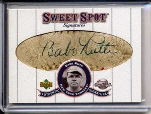 Babe Ruth Signed Card | eBay