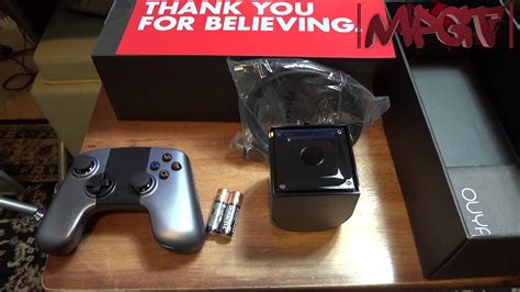 Ouya Unboxing Kickstarter Backer S Edition By Fredefuego P