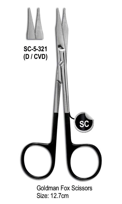 Goldman Fox Scissor Super Cut Scissor Dcvd 127cm With Black Color Ri