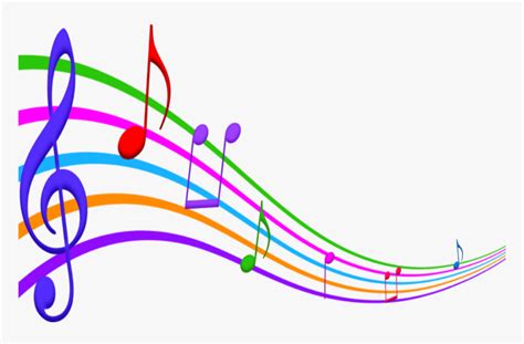 #music #notes #scale #colorful #musicnotes #natnat7w - Color Musical Notes Clipart, HD Png ...