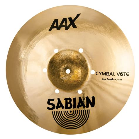 Sabian AAX ISO Crash Cymbal Musician S Friend