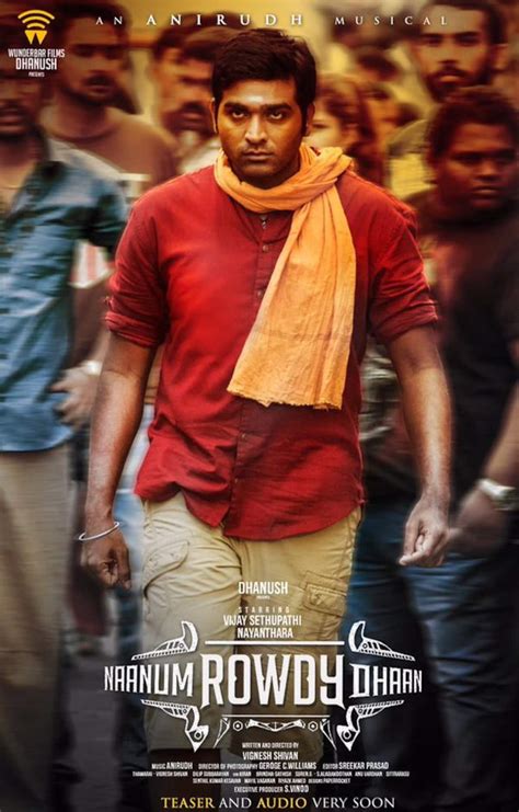 Naanum Rowdy Dhaan First Look Vijay Sethupathi Looks Smashing In A New