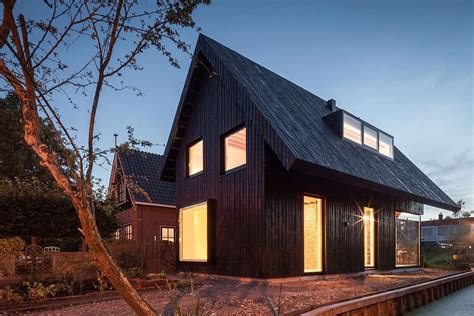 House Mm Scandinavian Exterior Design Gable House Minimalist