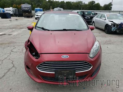 Report 3fadp4bj9em203344 Ford Fiesta 2014 Maroon Gas Price And Damage