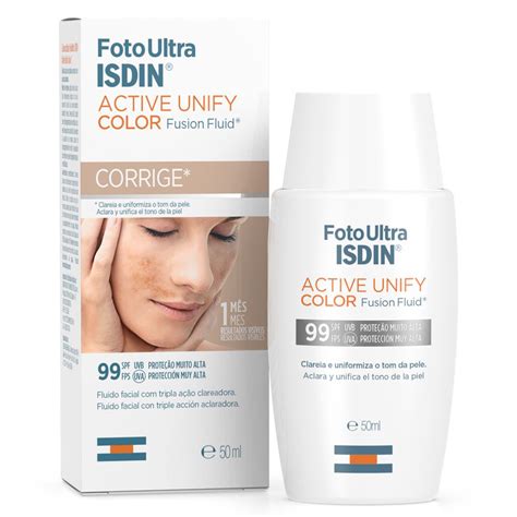 Fotoultra Isdin Spf Active Unify Color Fusion Fluid Protector Solar X