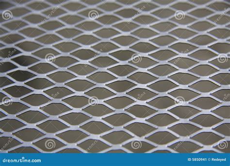 Metal Grill Stock Image Image 5850941