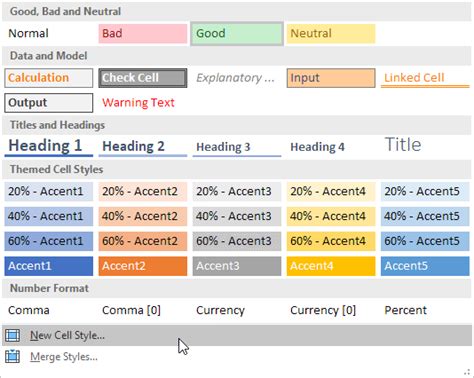 How To Apply Accent Cell Style In Excel Liveconnectmedia