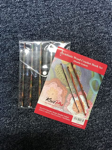 Symfonie Wood Double Ended Crochet Hook Set By Knit Pro Yarn For