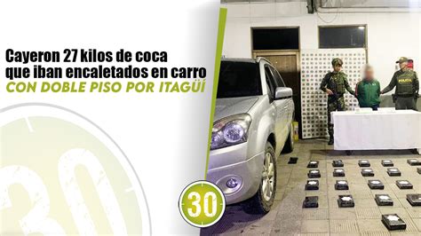 Video Cayeron Kilos De Coca Que Iban Encaletados En Carro Con