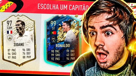 Zinedine Ronaldo CaÇando O Fut Draft 194 Com Os Tots Do Italiano Sem