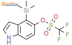 4 Trimethylsilyl 1H Indol 5 Yl Trifluoromethanesulfonate 1259448 37 7