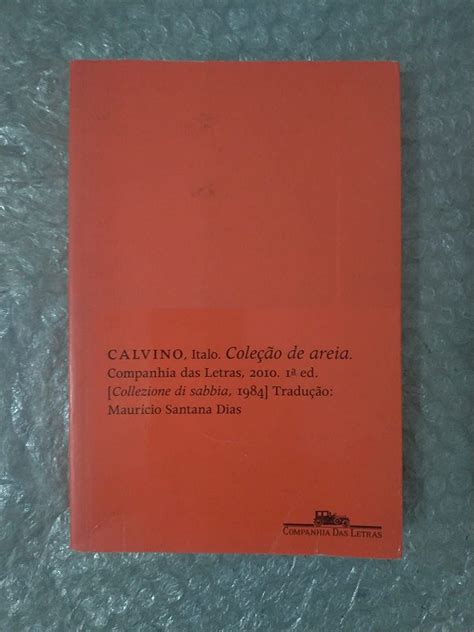 Cole O De Areia Italo Calvino Seboterapia Livros