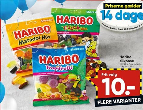 Haribo Matador Mix Slikposer Bilka Januar 2023 Alle Tilbudsavis