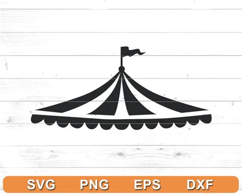 Circus Tent Carnival SVG Circus Tent Clipart Files for Cricut ...