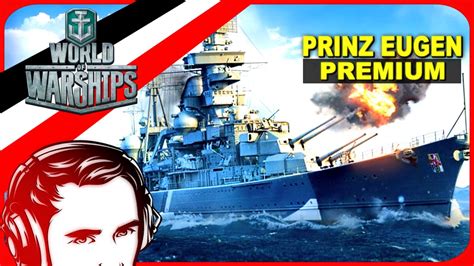 Deutscher T8 Premium Kreuzer PRINZ EUGEN In World Of Warships