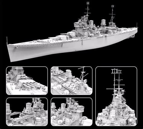 FlyHawk Model FH1117 HMS Prince Of Wales Battleship Dec 1941 1 700