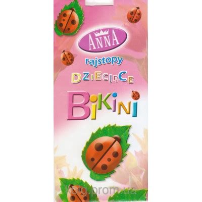 Однотонні тонкі колготки бікіні для танців 20 den Anna Bikini