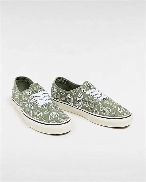 Authentic Shoes Green Vans