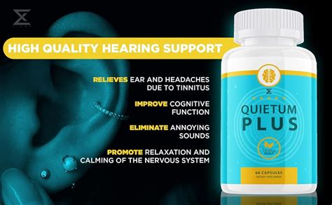 Amazon Quietum Plus Tinnitus Relief Capsules Supplement Advanced