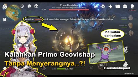 Cara Mudah Kalahkan Boss Primo Geovishap Genshin Impact Indonesia