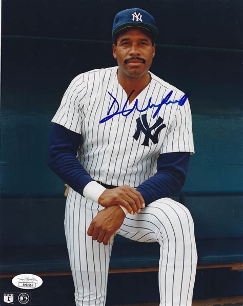 Autographed Dave Winfield X New York Yankees Photo Jsa Main Line