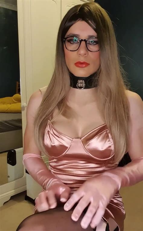 Sensual Heaven Satin And Nylon Dream Feeling Like Such A Glamour Puss