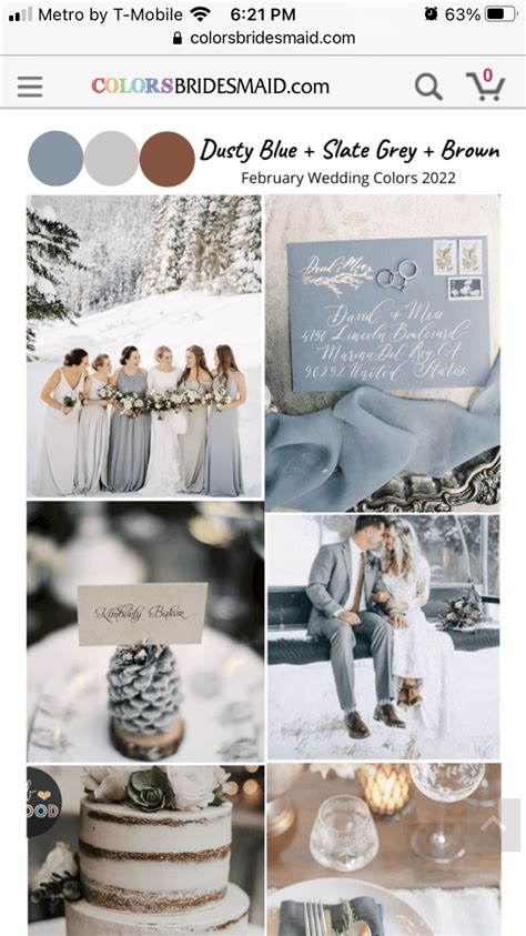 Top Winter Wedding Color Palettes For Artofit