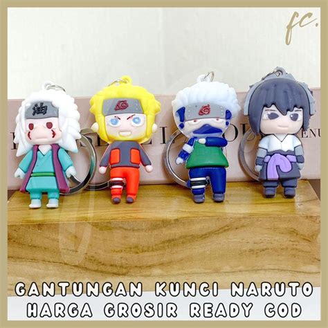 Jual Gantungan Kunci Karet Kartun Anime Manga Jepang Naruto Shippuden