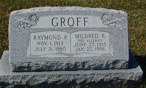 Raymond Percy Groff Find A Grave Memorial