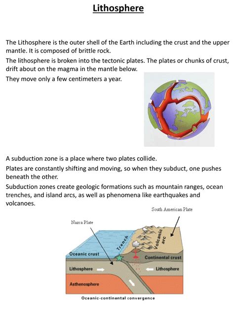 PPT - Lithosphere PowerPoint Presentation, free download - ID:2054628