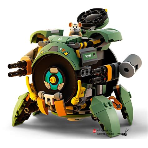 Đồ Chơi Lắp Ráp Kiểu Lego Mô Hình Wrecking Ball Hamster Mech Robot