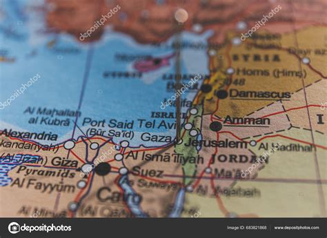 Jerusalem Israel 2023 October Gaza Map Israel Palestine Geopolitical ...