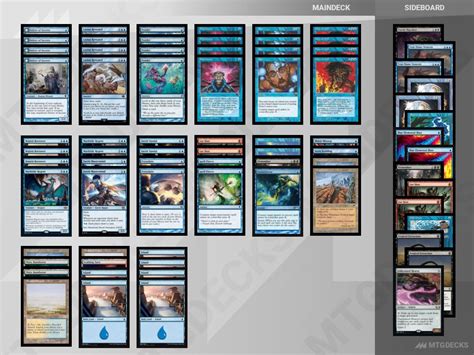 Mtg Legacy Mono Blue Tempo Top Decks Mtg Decks