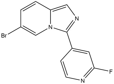 6 Bromo 3 2 Fluoro 4 Pyridinyl Imidazo 1 5 A Pyridine 2879647 51 3