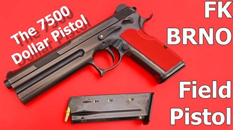 Shooting The 7500 Dollar Fk Brno Field Pistol Youtube