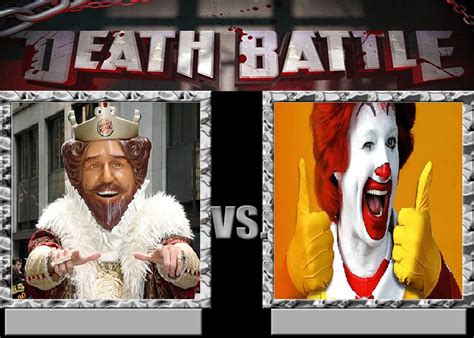 The Burger King Vs Ronald McDonald by VitamineJJC on DeviantArt