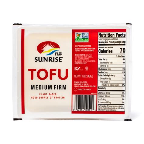 Get Sunrise Medium Firm Tofu Delivered Weee Asian Market