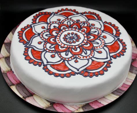 Mandala Cake Ideas Cake Cake Decorating Cupcake Cakes